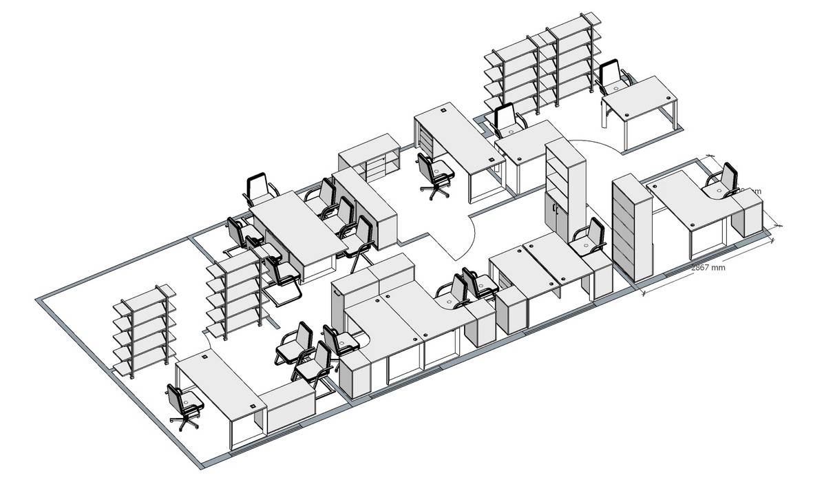 Элитная офисная мебель ONIX METALL - вид 9